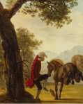 Huber Jean Voltaire Taming a Horse  - Hermitage